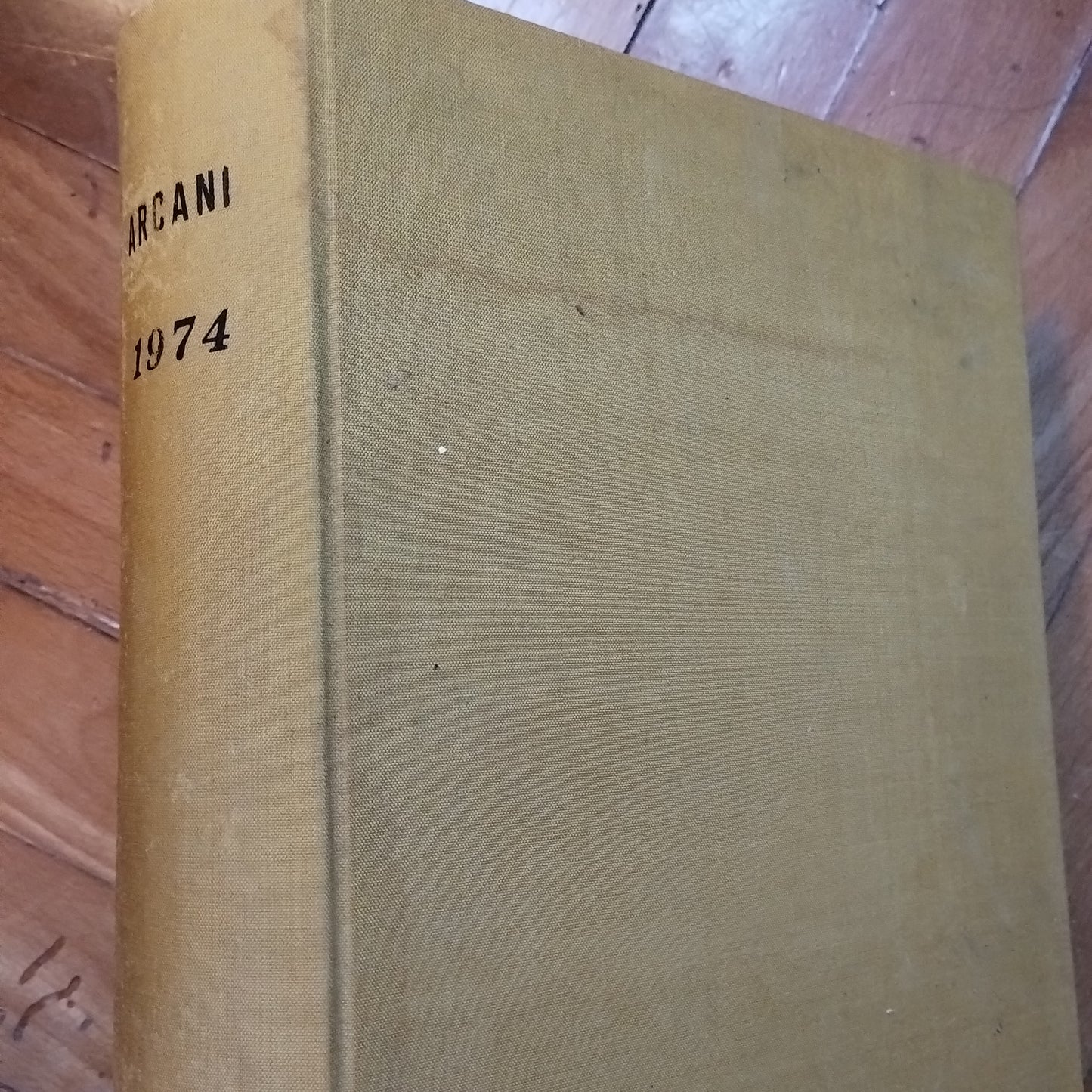 Rivista Gli Arcani, mensile del mondo occulto e misterioso, annata completa rilegata 1974 - Armenia ed.
