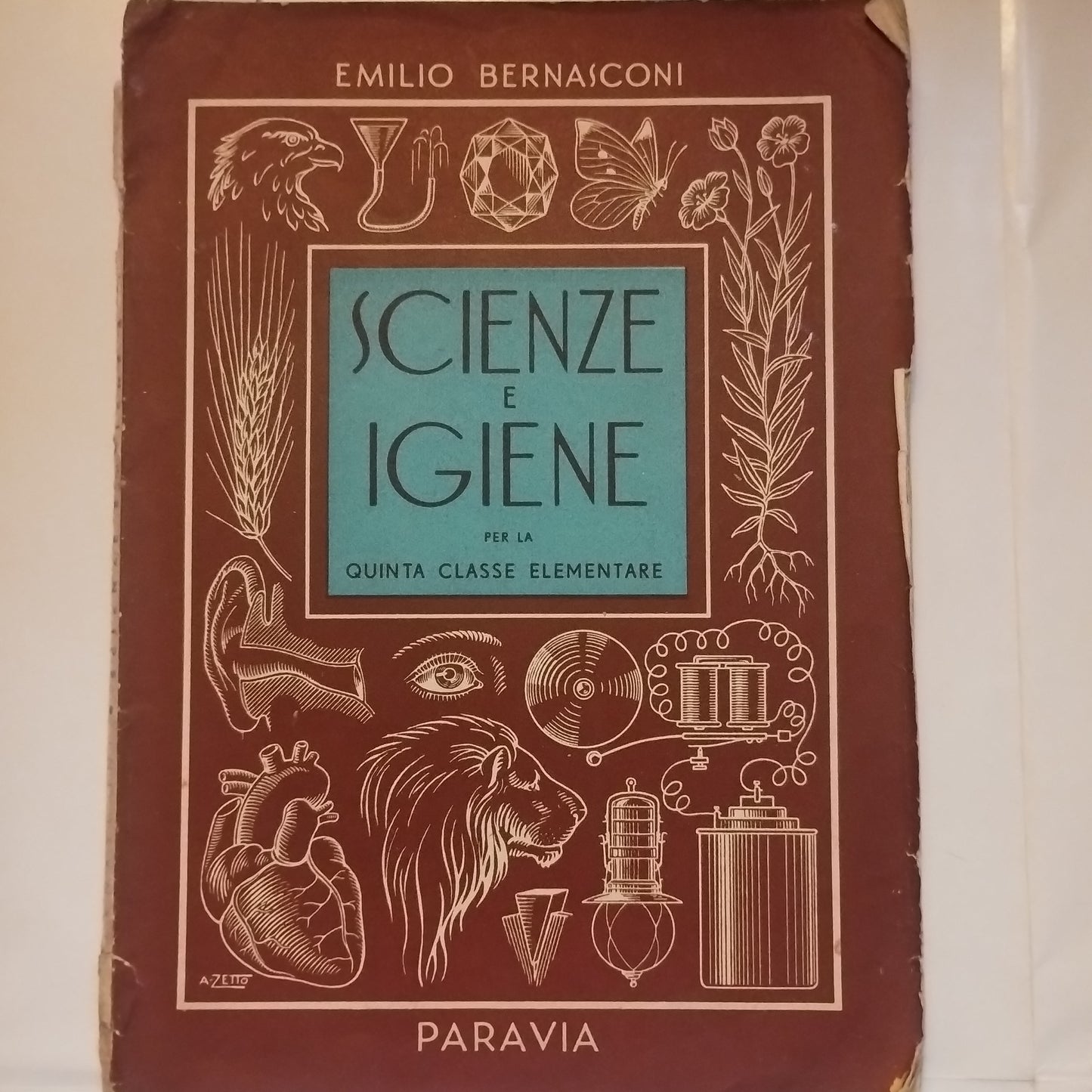 Scienze e igiene per la quinta classe elementare, Emilio Bernasconi - PARAVIA