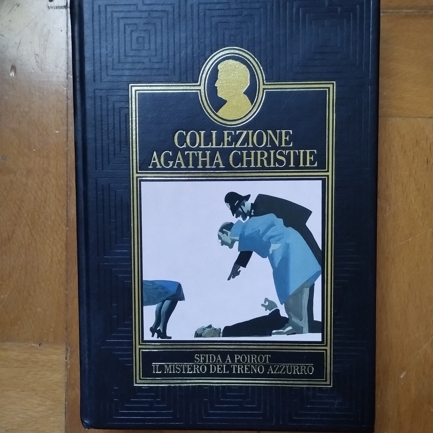 Agatha Christie SFIDA A POIROT-IL MISTERO DEL TRENO AZZURRO Edizione CDE 1998