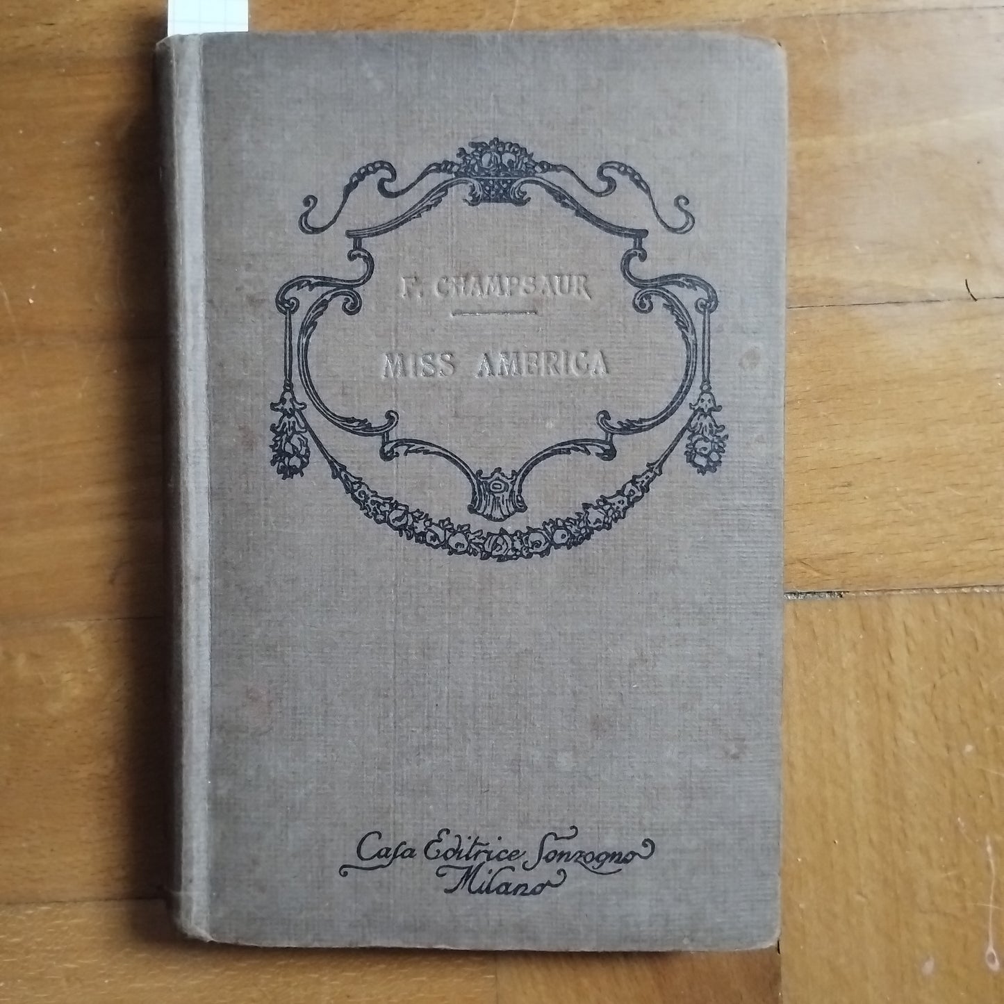 Miss America Di: Federico Champsaur Sonzogno, 1928