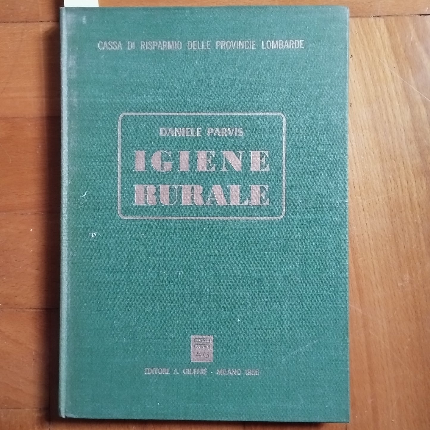 Igiene rurale di Daniele Parvis (Autore) Giuffrè, 1956
