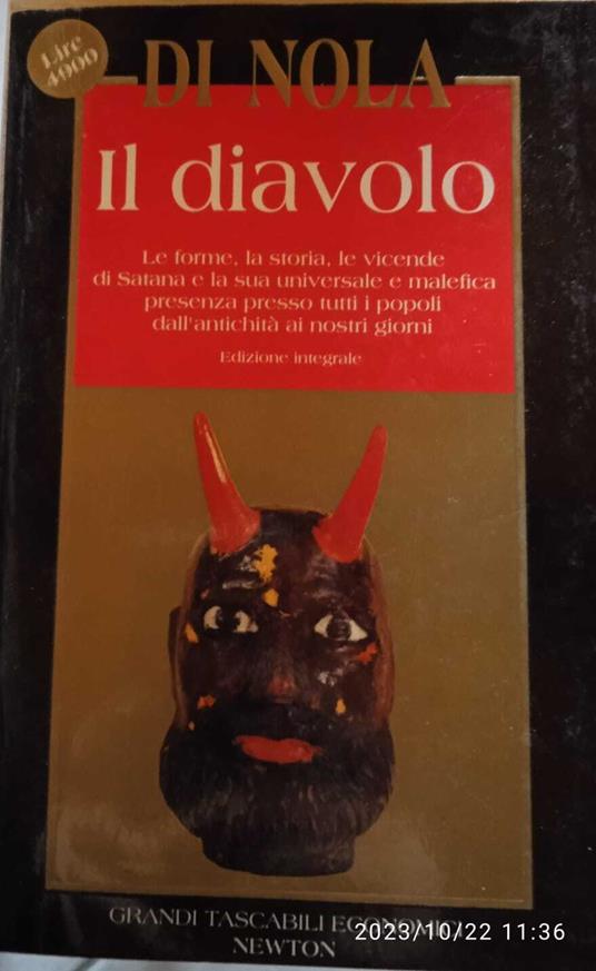 Il diavolo di Alfonso Maria Di Nola - Newton Compton, 1994
