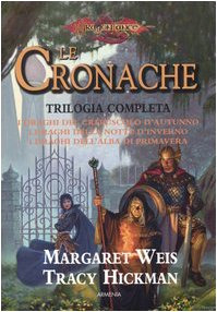 I draghi del crepuscolo d'autunno-I draghi della notte d'inverno-I draghi dell'alba di primavera. Le cronache. Trilogia completa. DragonLance, di Margaret Weis, Tracy Hickman, 9788834416952 Armenia