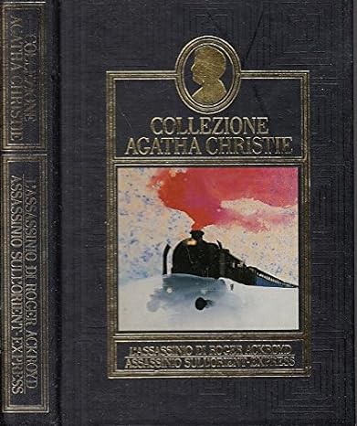 L'ASSASSINIO di ROGER ACKROYD / ORIENT EXPRESS- CHRISTIE- CDE--- 1991