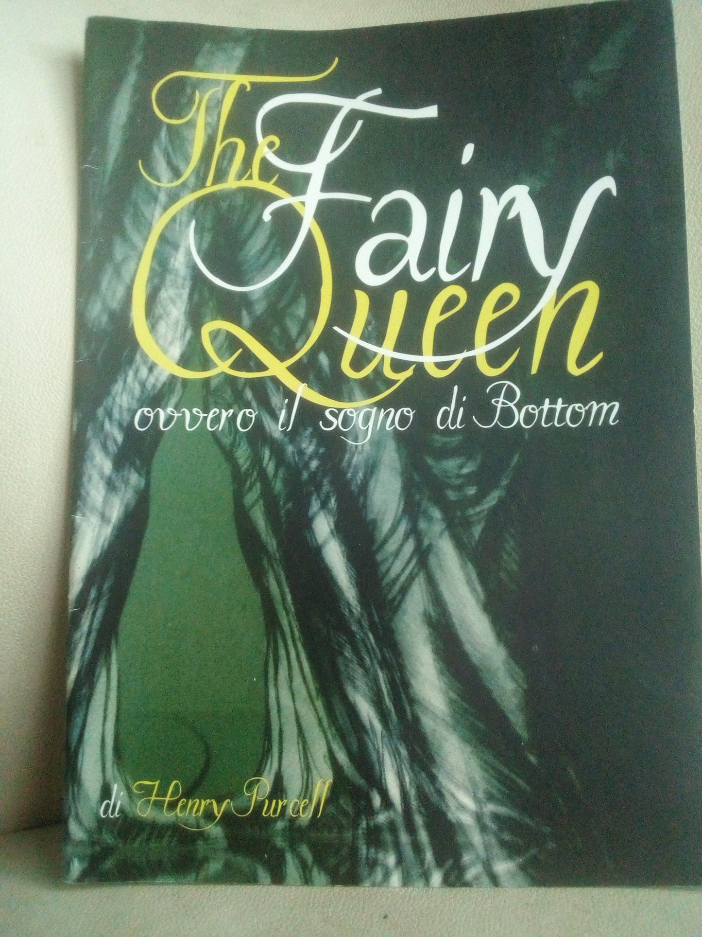 The Fairy queen ovvero Il sogno di Bottom, Purcell - Spartito riduzione e testi adatti alla recita di scuola primaria.