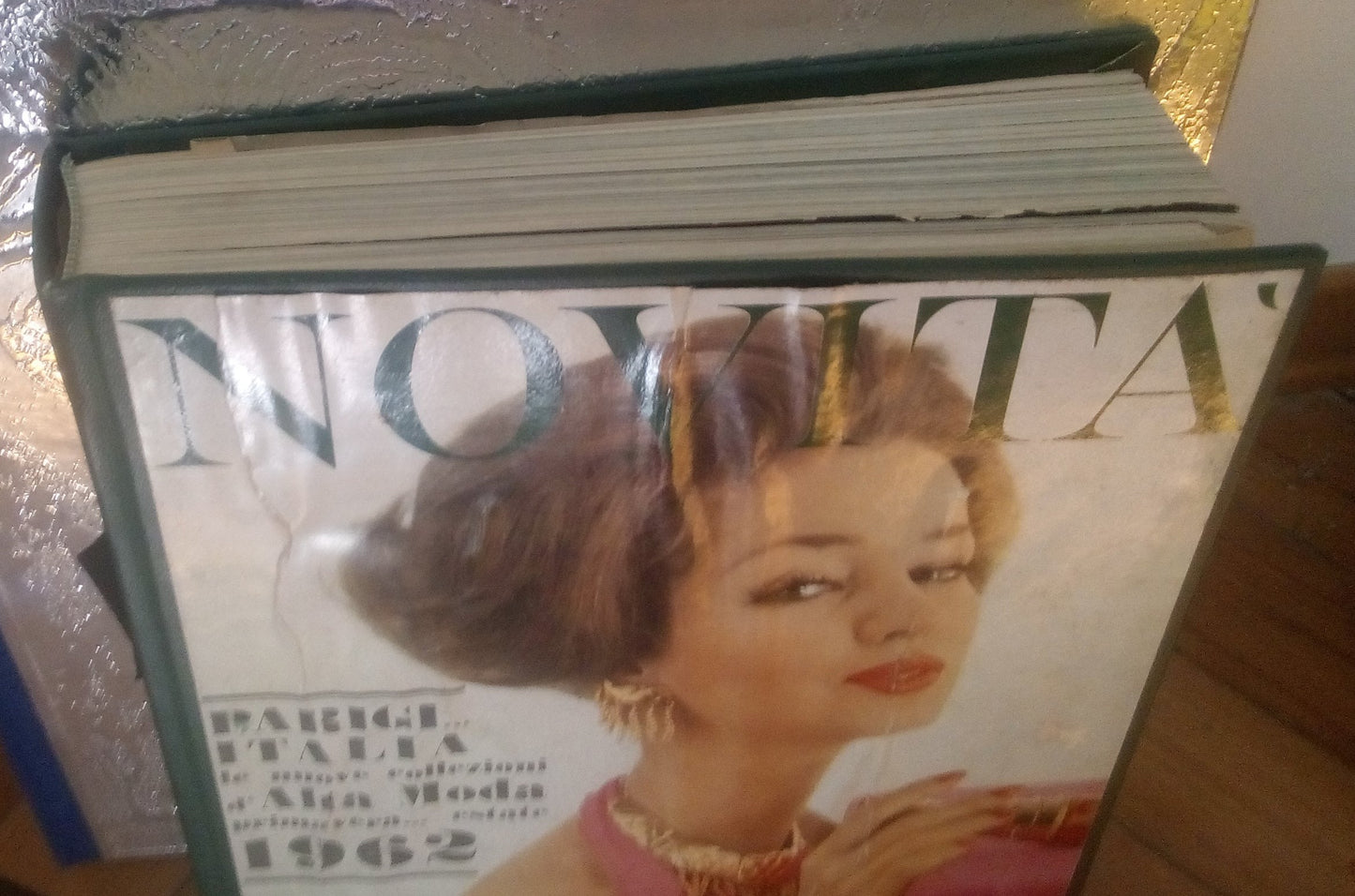 Novità, raccolta di riviste del 1962, vintage anni '60, moda, arredamento, gossip, pubblicità