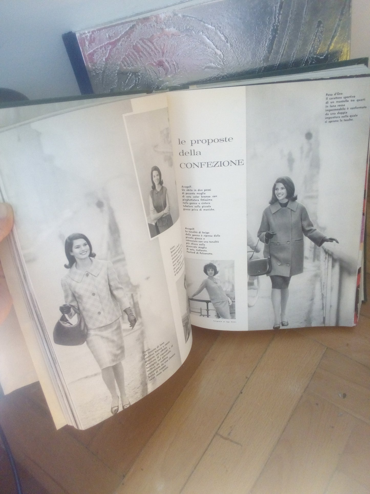 Novità, raccolta di riviste del 1962, vintage anni '60, moda, arredamento, gossip, pubblicità