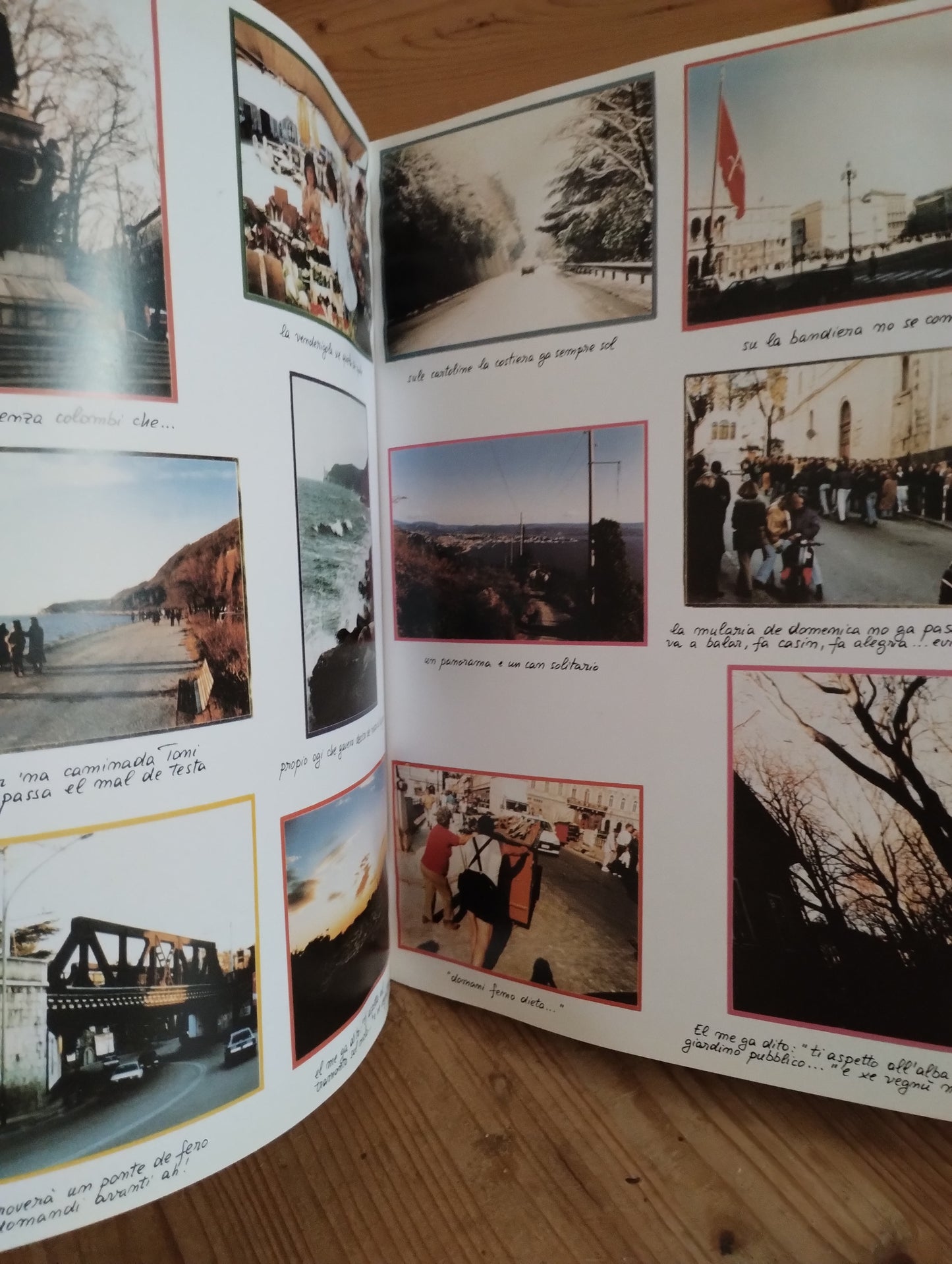 Trieste matta, raccolta di canzoni di Lorenzo Pilat, spartito e album fotografico