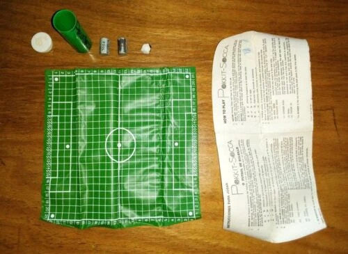 Pokkit socca, gioco vintage del calcio o futbol de bolsillo, completo