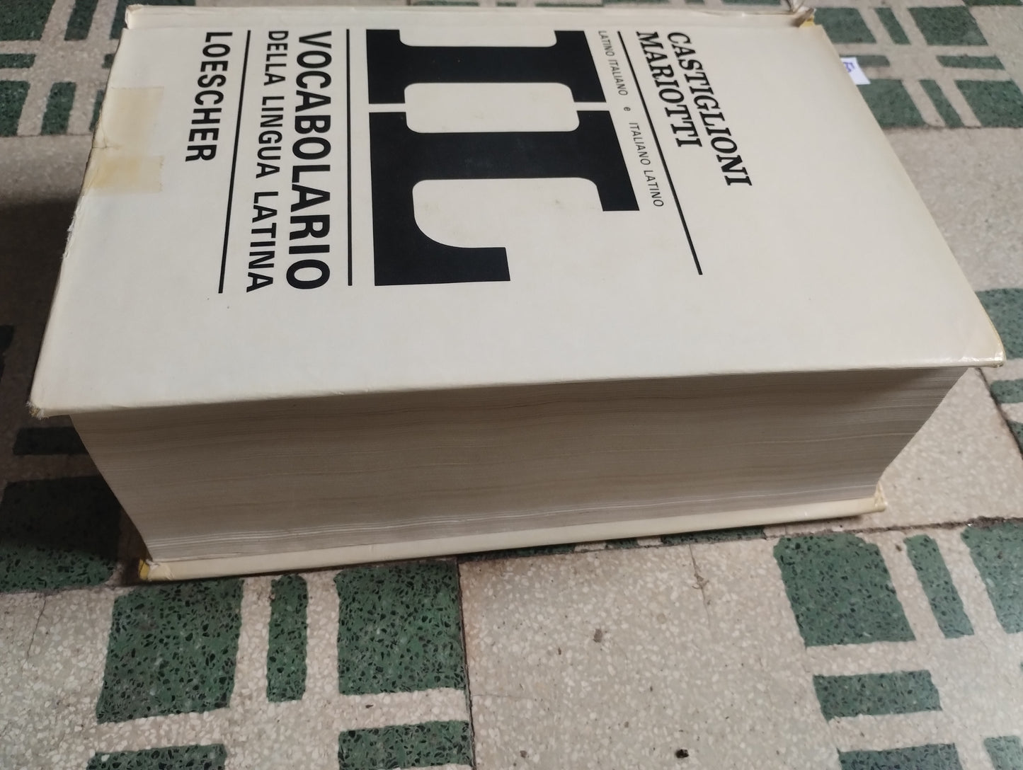 IL, vocabolario della lingua latina, Leoscher, Castiglione Mariotti 1980