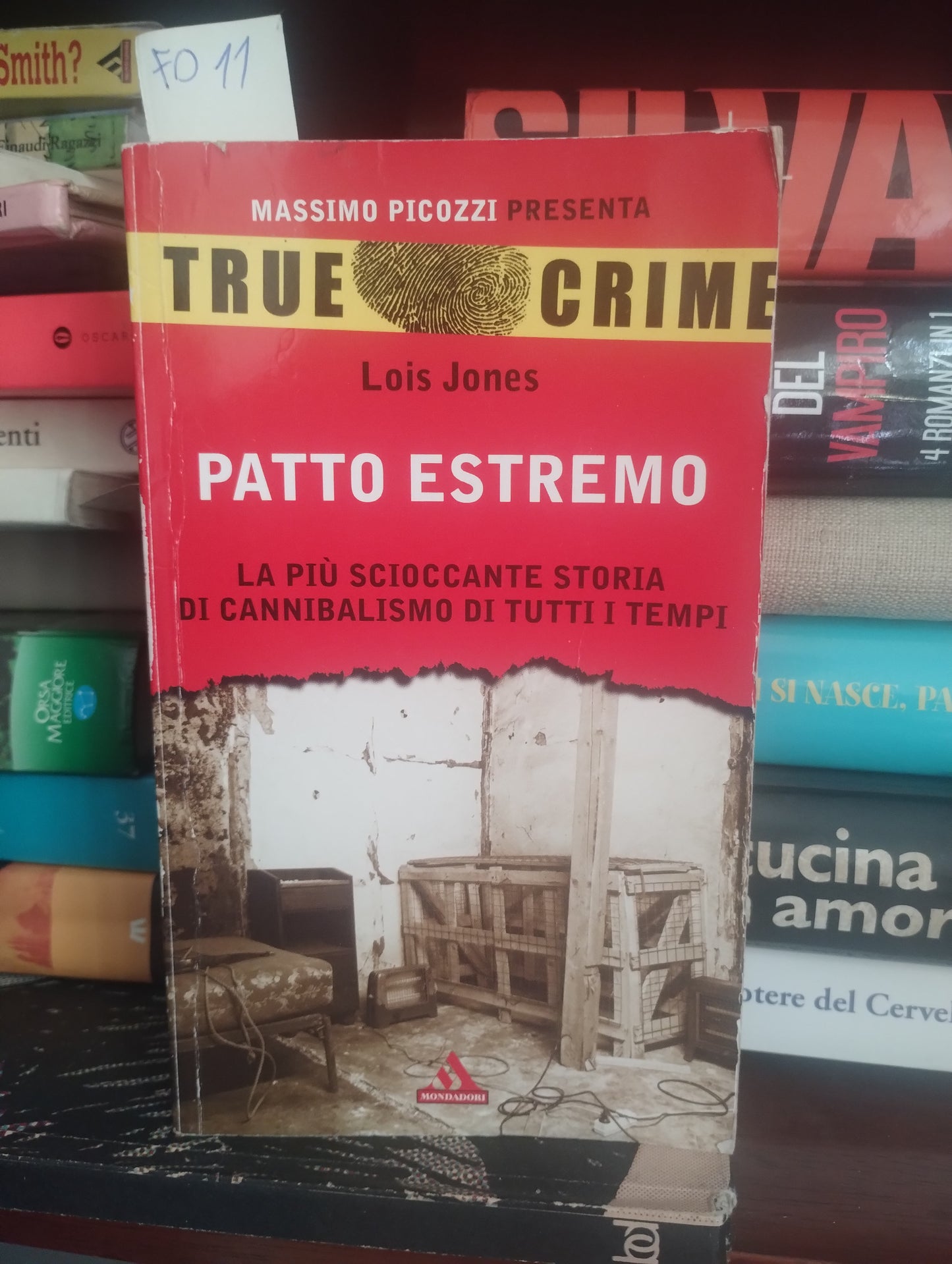 Patto estremo. La più scioccante storia di cannibalismo di tutti i tempi. Lois Jones / Massimo Picozzi Mondadori 9771824997005