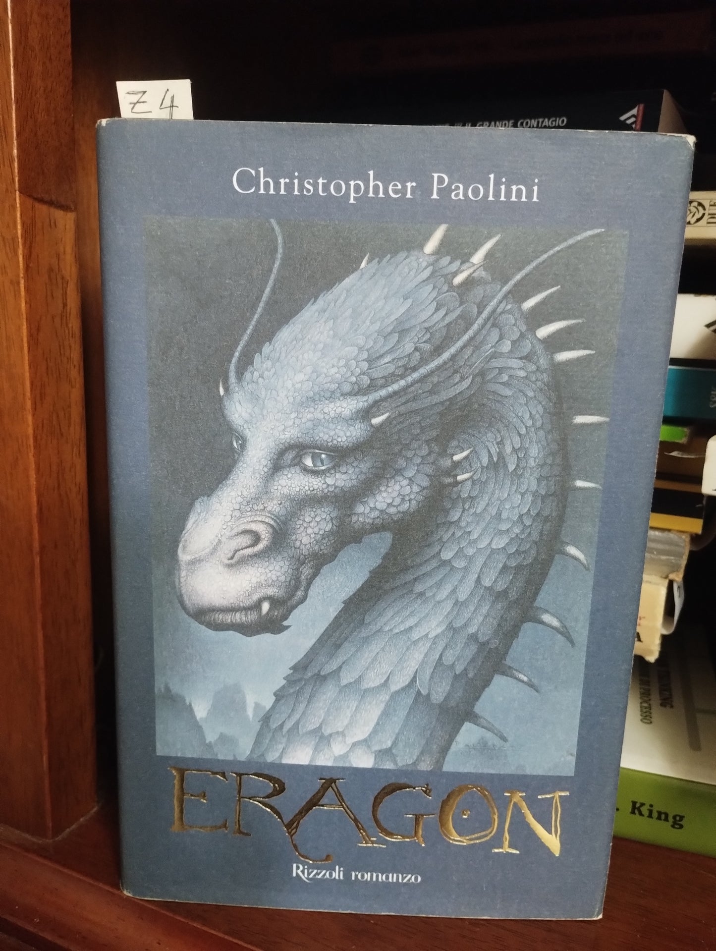Eragon (libro in italiano) - Christopher Paolini - Rizzoli romanzo 1 edizione 2008 - libro primo 9788817026864