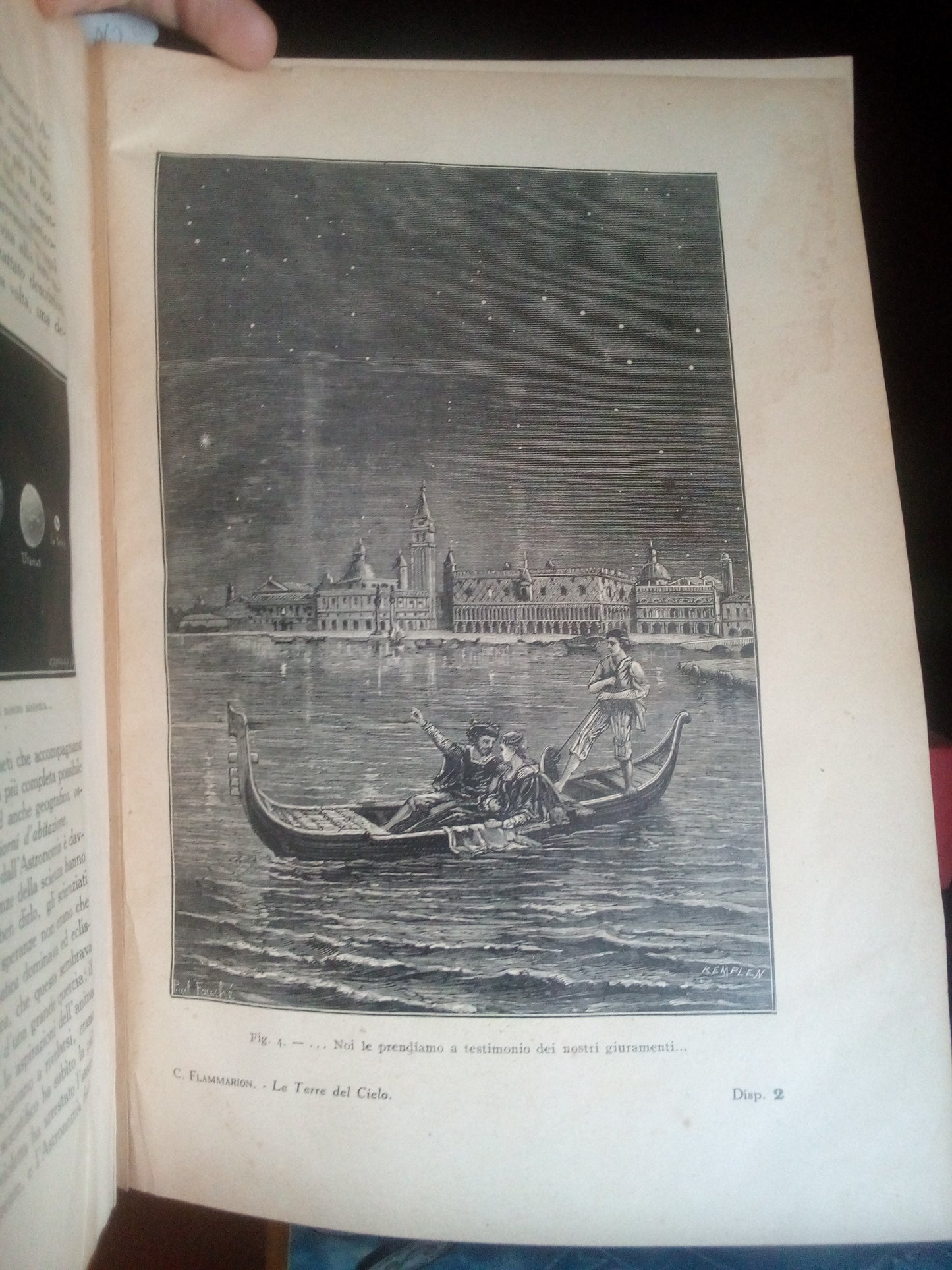 Le terre del cielo. Camillo Flammarion. Sonzogno 1913