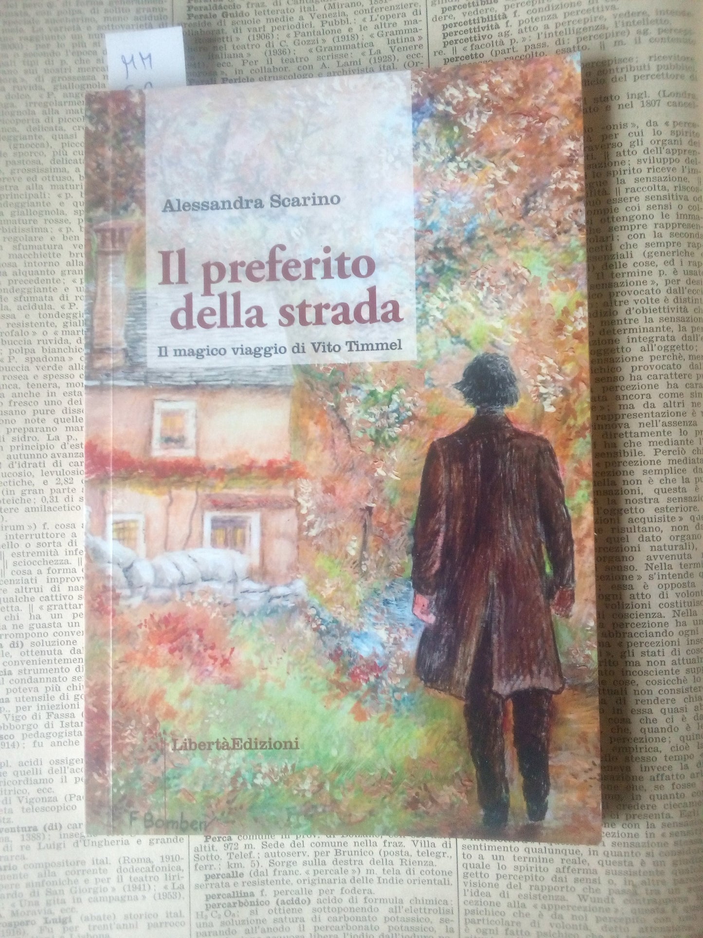 Il preferito della strada. Il magico viaggio di Vito Timmel. Alessandra Scarino. LibertàEdizioni