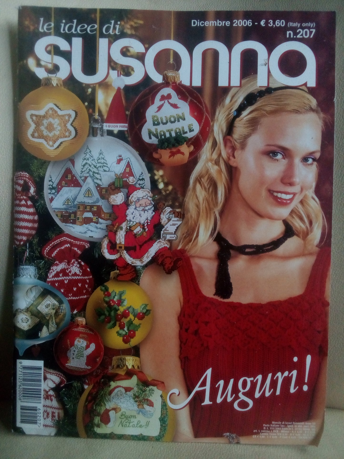 Le idee di Susanna n. 207 - Dicembre 2006 con inserto punto croce, fai da te - Natale