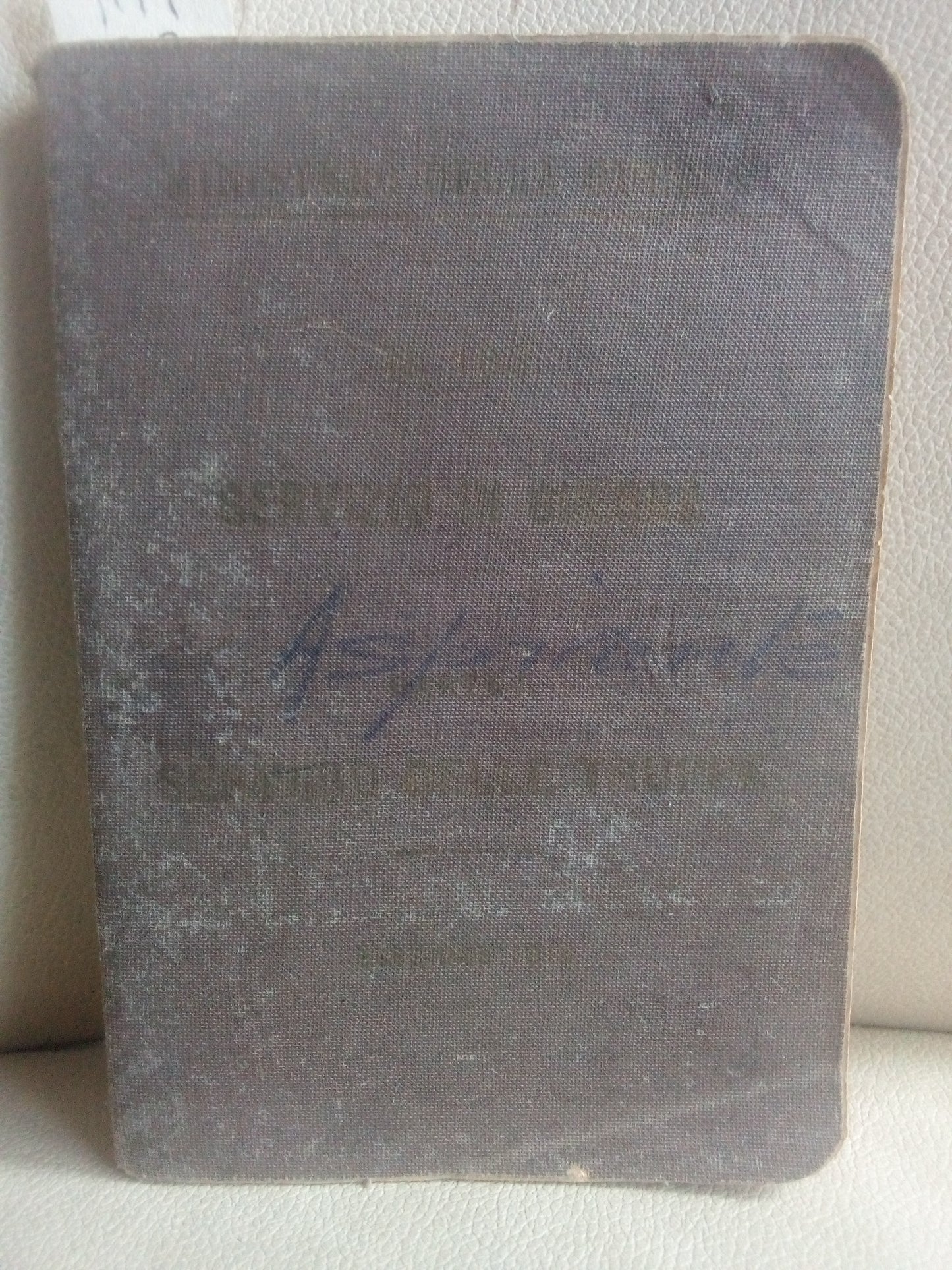Servizio in guerra. Parte I - servizio delle truppe, edizione 1912 - Ministero della guerra
