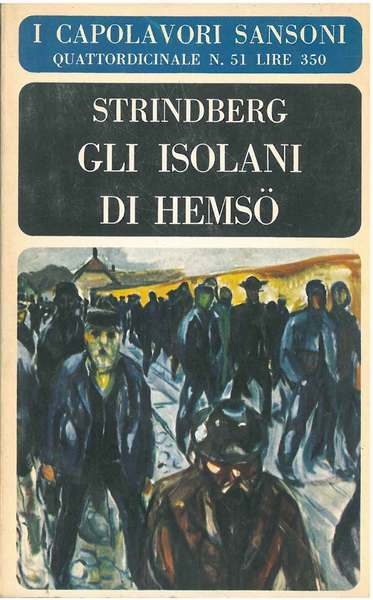 Gli isolani di Hemso. Strindberg. Sansoni