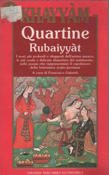 Quartine Rubaiyyat. Khayyam