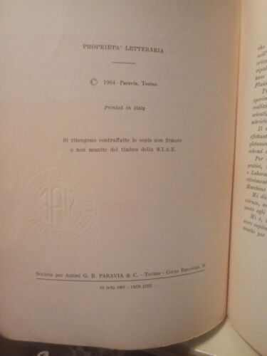 Idraulica e macchine idrauliche – ad uso ist. Tecnici Paravia - Giovanni Corbetta 1964