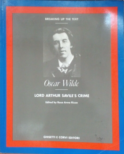 Lord Arthur Savile's crime, O. Wilde, Ghisetti e corvi editori, activity book