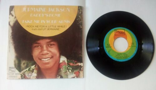 45 giri Jermaine Jackson Daddy's home / take me in your arms