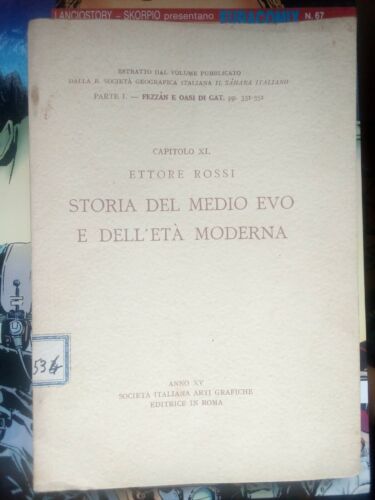 Ettore Rossi - Fezzan e oasi di gat, pp. 331 - 351 Storia medio Evo (estratto)