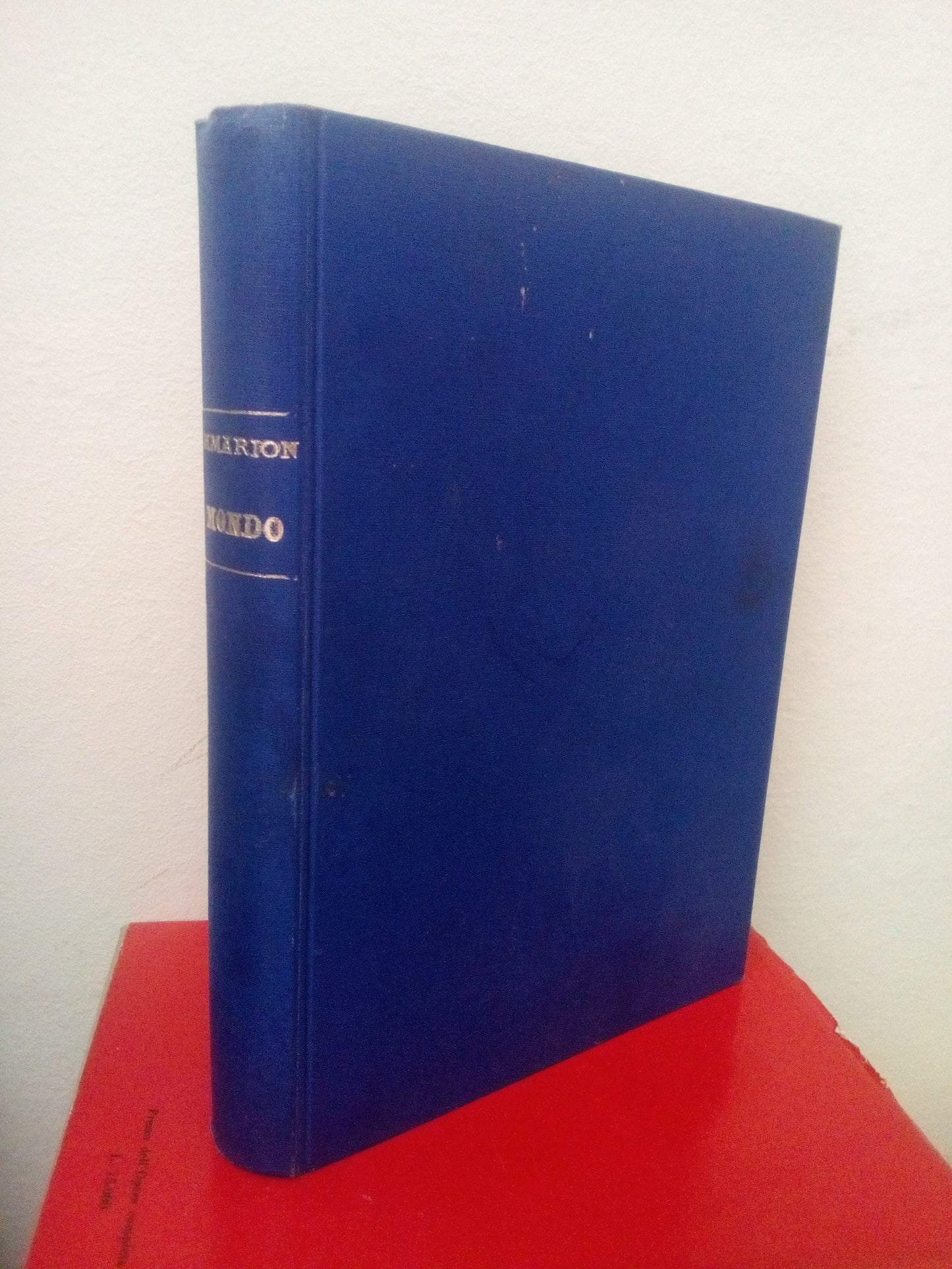 Il mondo prima della creazione dell’uomo. Camillo Flammarion. Sonzogno 1942