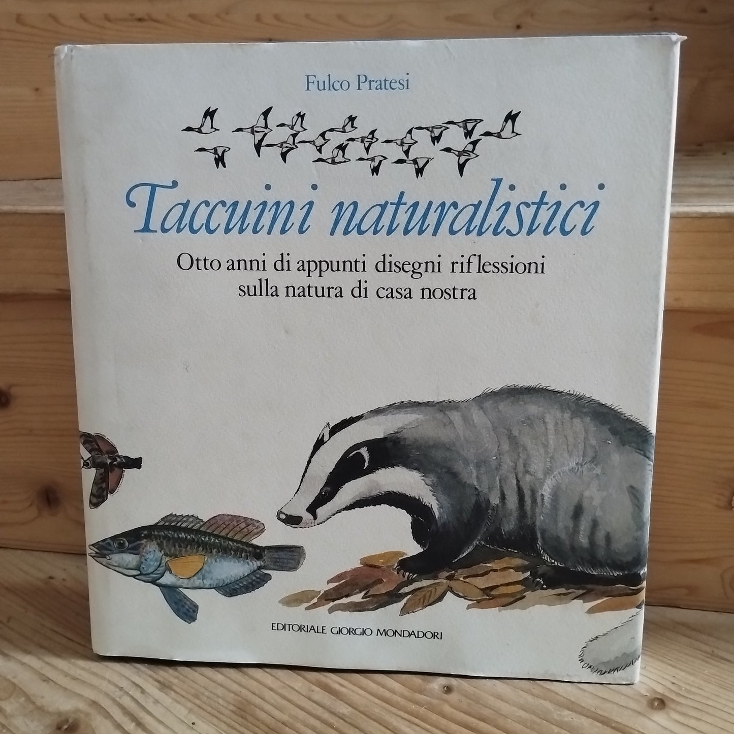 F. Pratesi: Taccuini naturalistici. Otto anni di appuntamento disegni riflessioni sulla natura di casa