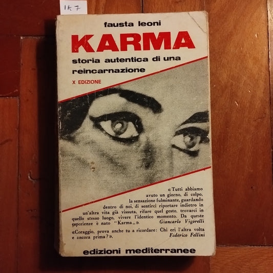 Karma. Storia autentica di una reincarnazione. x edizione, Fausta Leoni - Mediterranee
