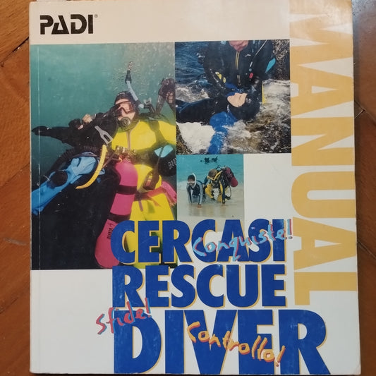 Cercasi rescue diver Manual - PADI 2000 (manuale in italiano)