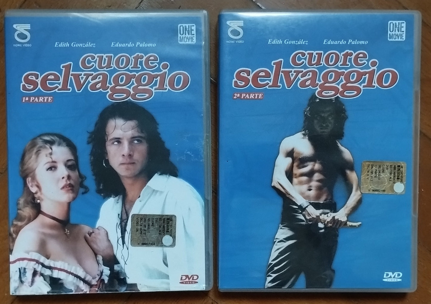 Cuore selvaggio 1° e 2ª parte DVD - completo Gonzalez, Palomo Juan del Diablo, Beatrice