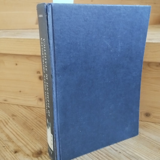 Calcolo delle probabilità ed elementi di statistica. Daboni 1970 Utet