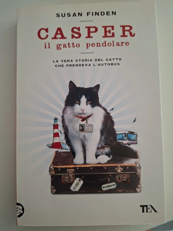 Casper il gatto pendolare- La vera storia del gatto che prendeva l'autobus" di Susan Finden 9788850223916