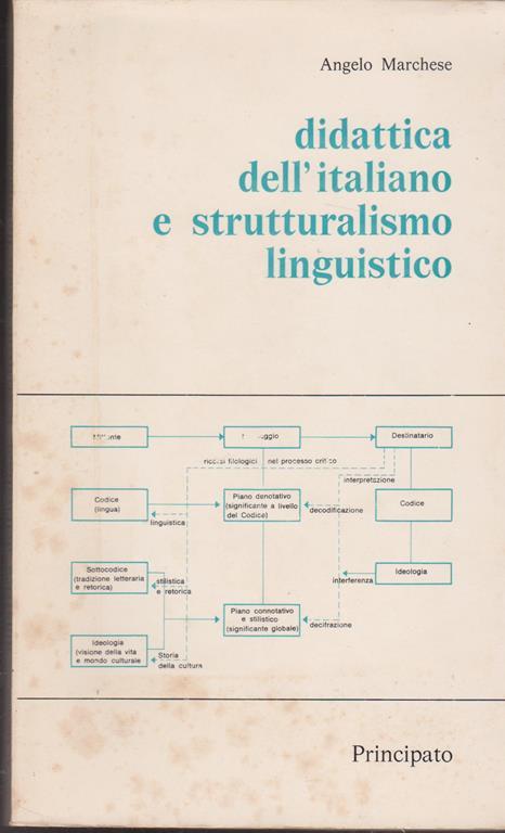 Didattica dell'italiano e strutturalismo linguistico - Angelo Marchese - Principato, 1971