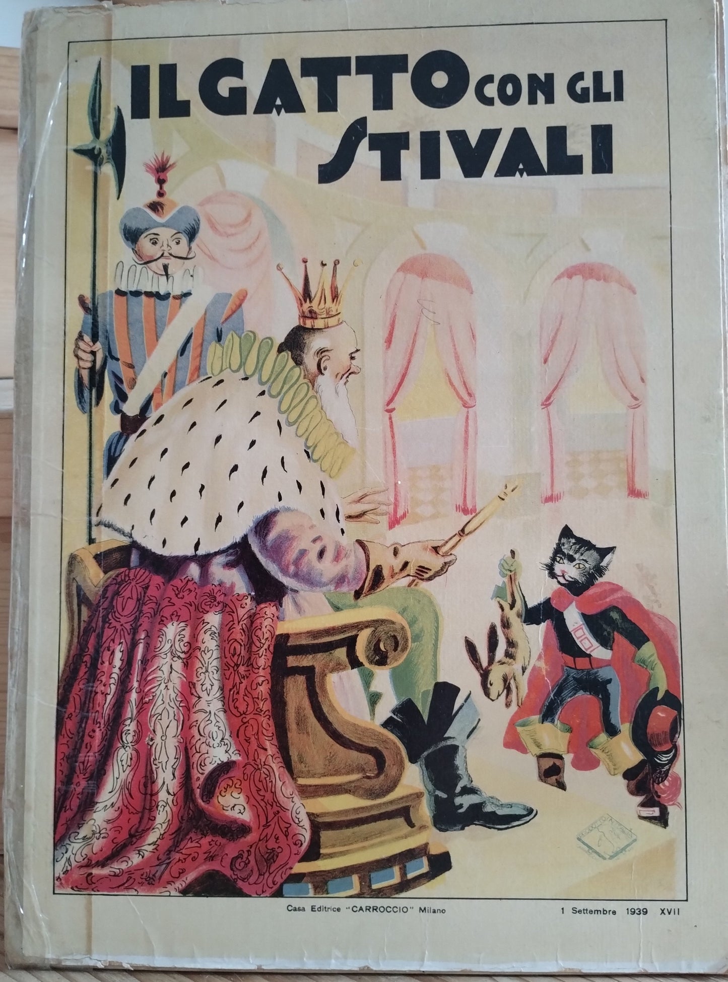 Il gatto con gli stivali, edizione Carroccio, 1939