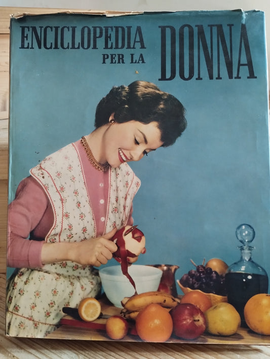 Enciclopedia Per La Donna Di Nathan, Ed. 1958 De Agostini