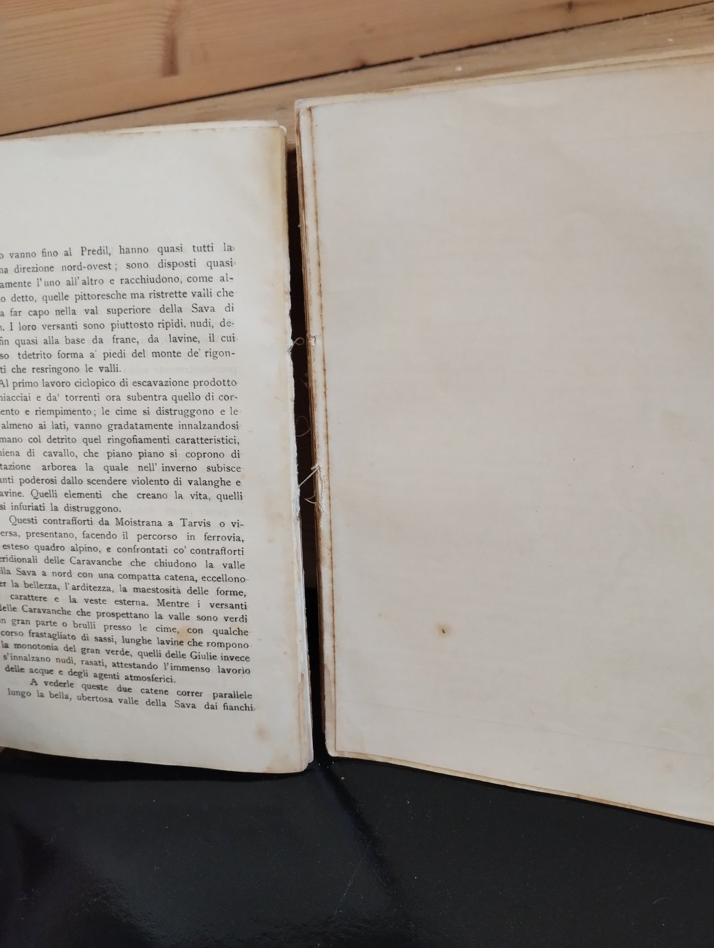 Alpi Giulie, Nicolò Cobol, Caprin ed. 1907, Trieste, da rilegare