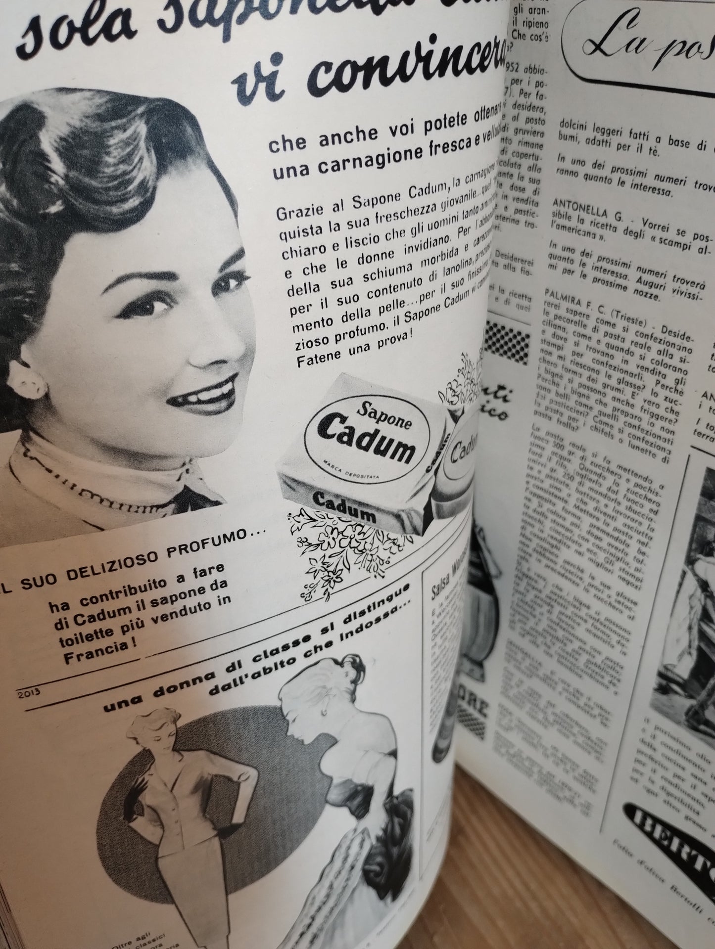 La cucina italiana. Rivista per le famiglie fondata nel 1929, annata completa 1954