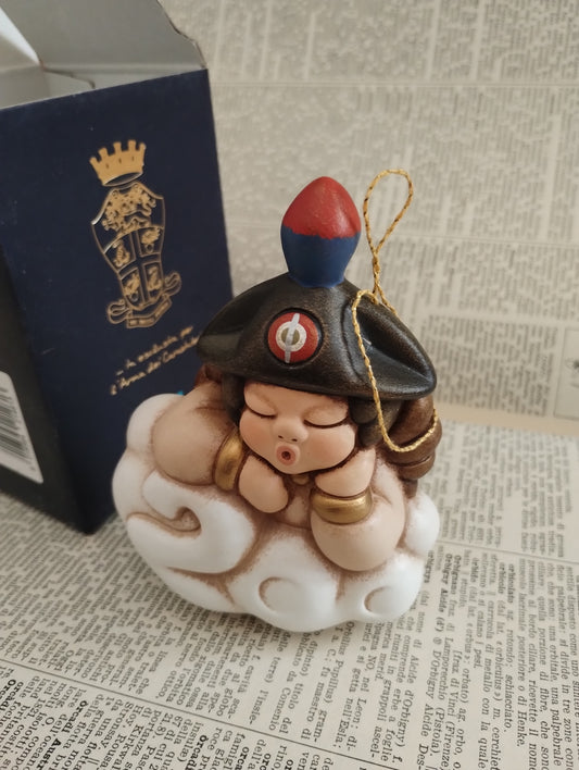Addobbo THUN in ceramica - edizione limitata dei Carabinieri - Bicentenario 200