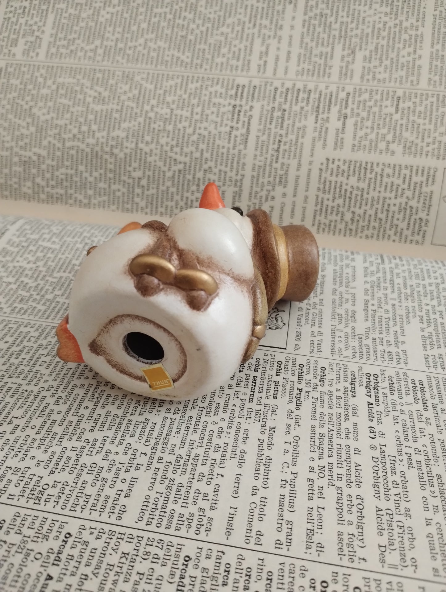 Thun pupazzo di neve con sci