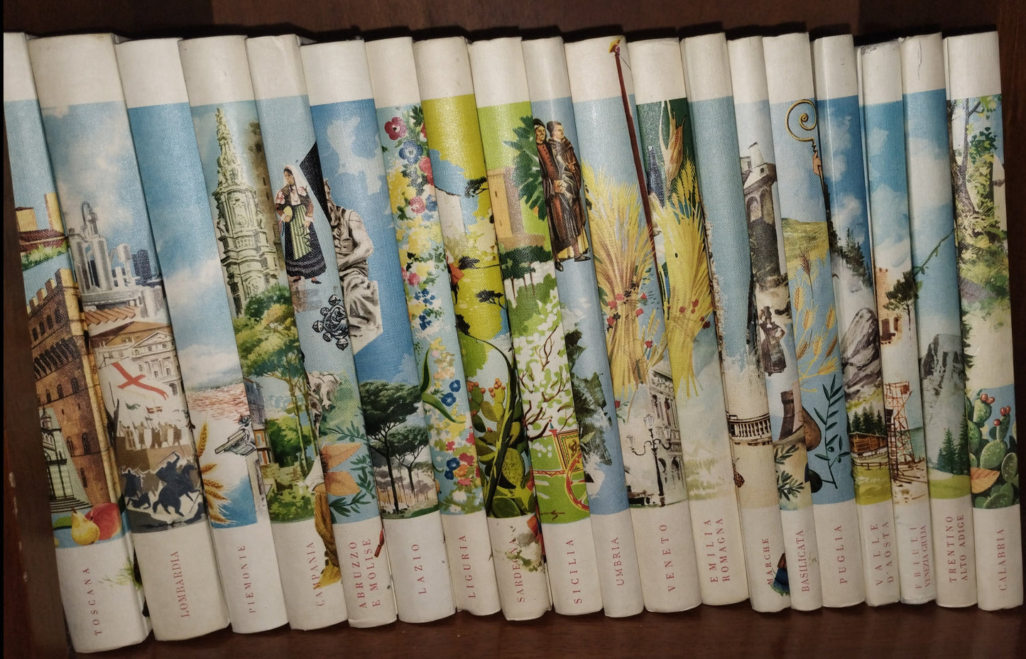 Meravigliosa Italia. Enciclopedia delle Regioni - 19 Volumi COMPLETA - Aristea Milano