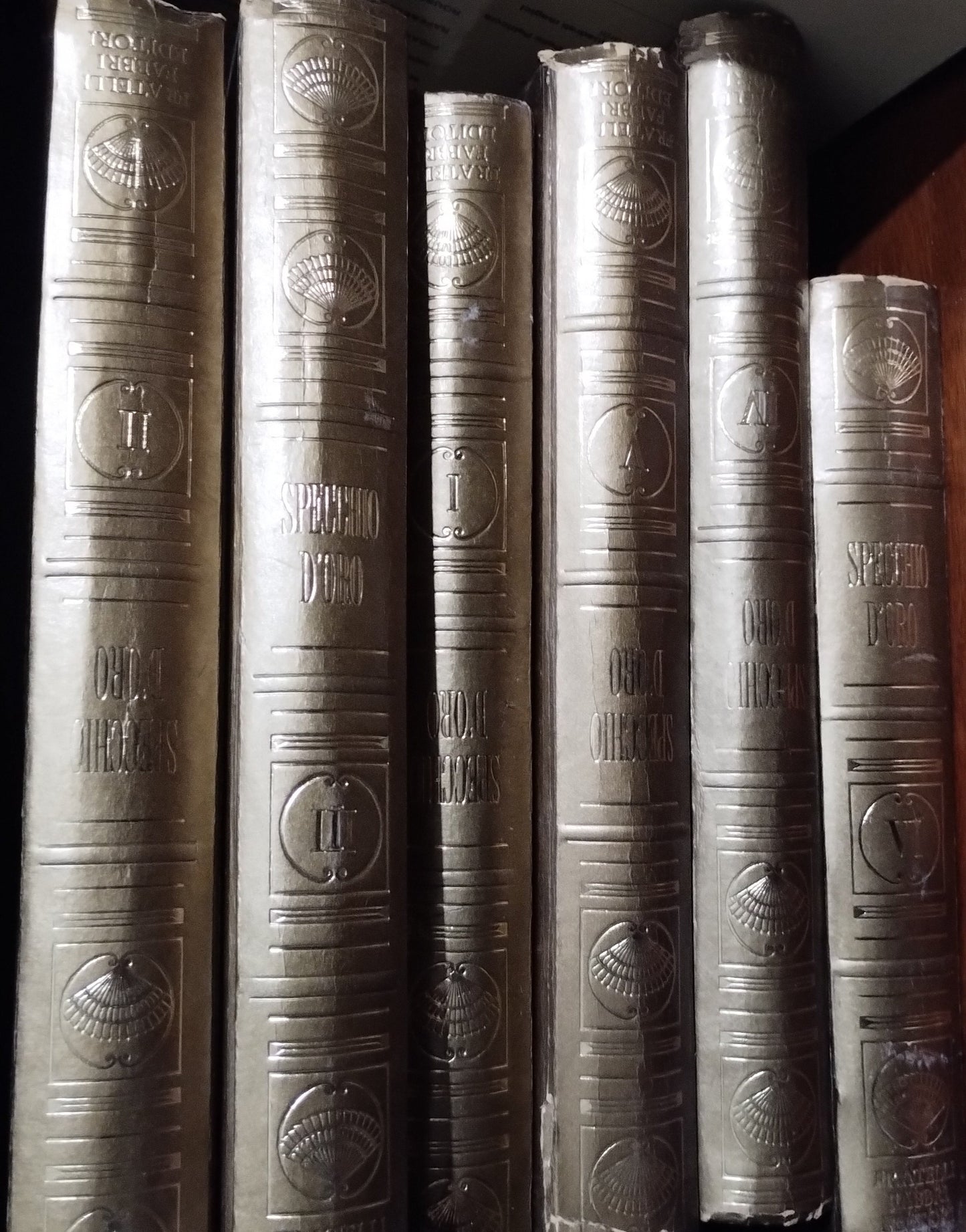 Enciclopedia Specchio D'oro, Fabbri fascicoli rilegati