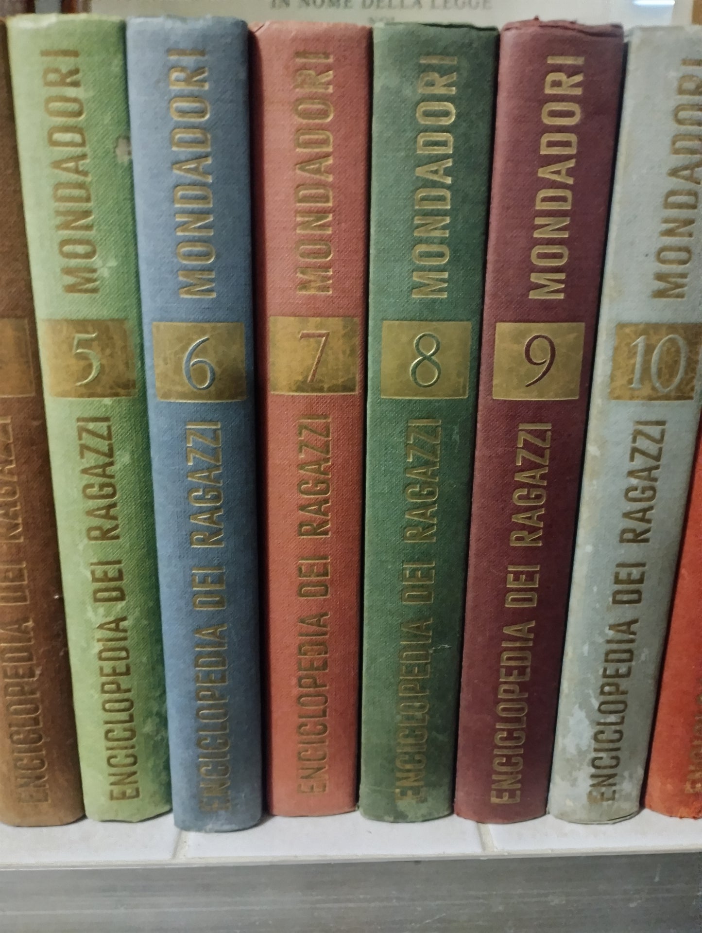 Enciclopedia dei ragazzi Mondadori 1959, in 20 volumi completa, Arthur Mee