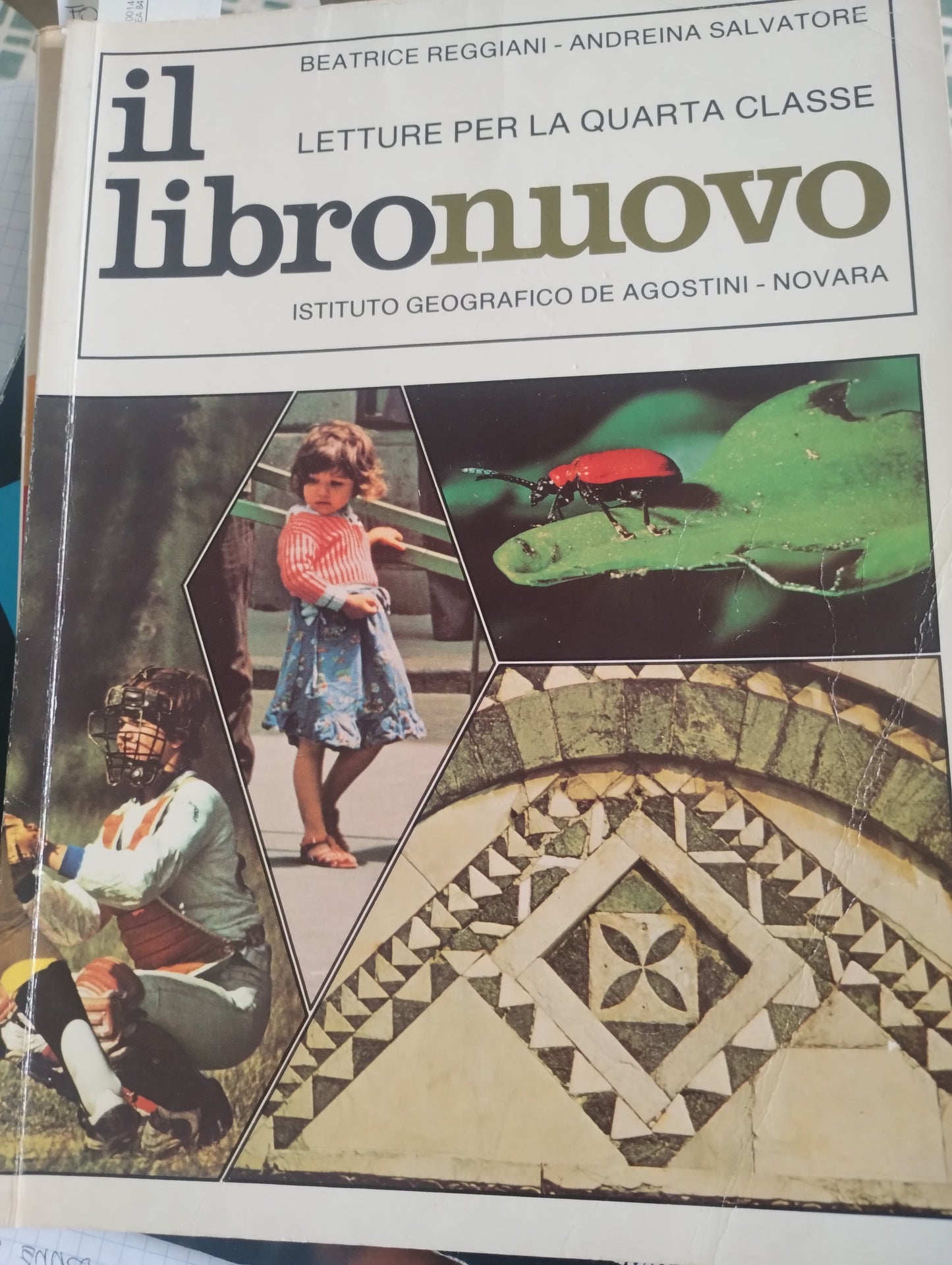 Sussidiario "Il Libronuovo", di Reggiani salvatore, De Agostini 1981 - 1984 Letture per la 4 classe