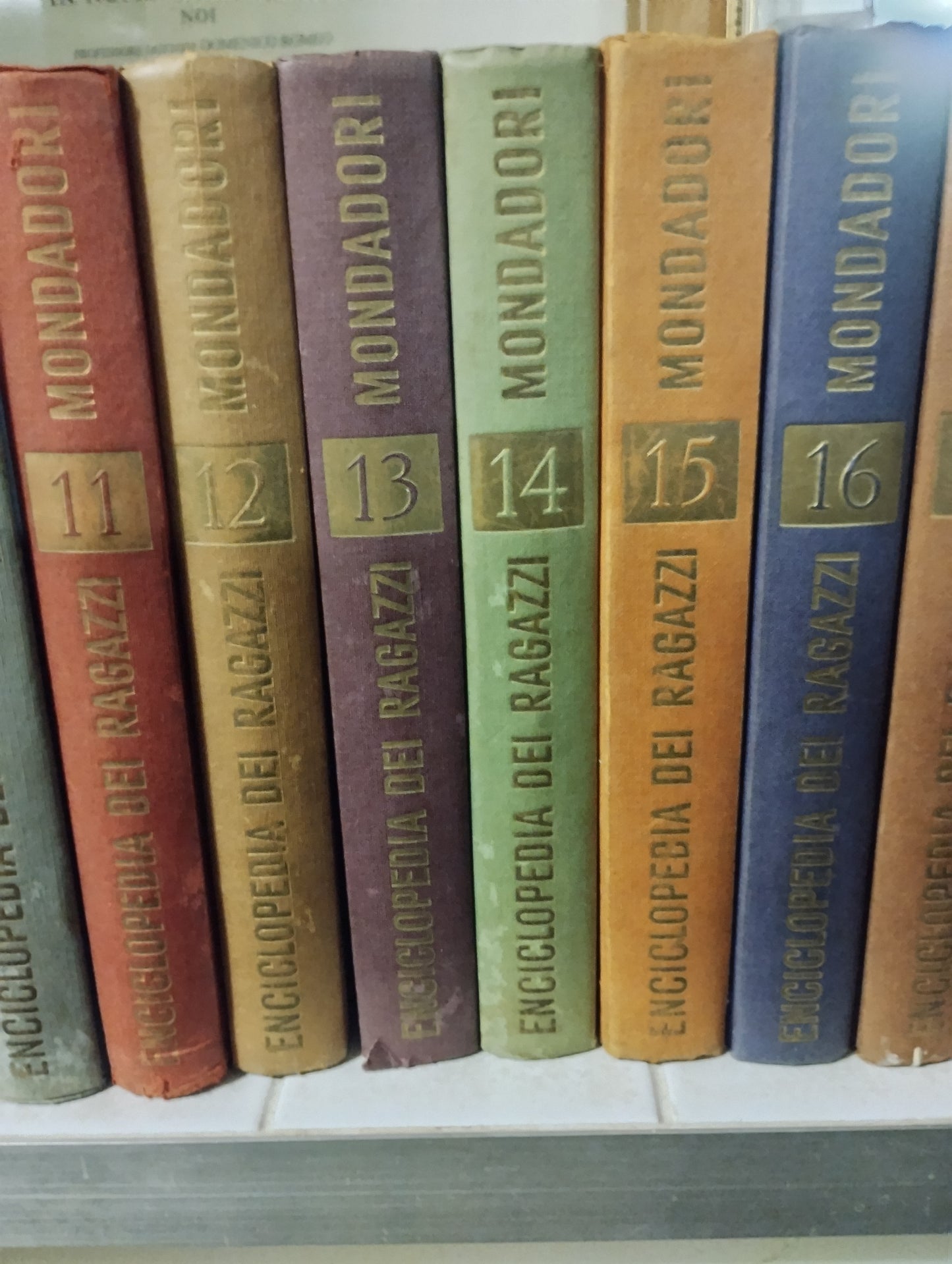 Enciclopedia dei ragazzi Mondadori 1959, in 20 volumi completa, Arthur Mee