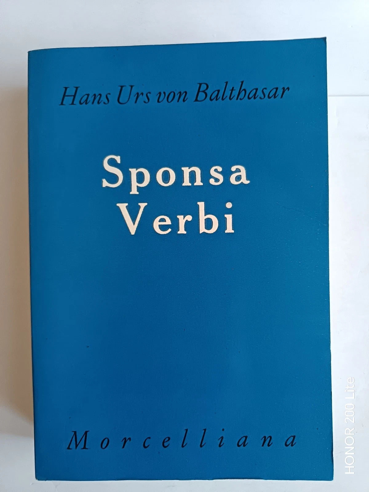 Hans Urs von Balthasar - Sponsa Verbi - Morcelliana 1969
