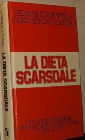 La dieta Scarsdale. Tarnower, Baker. Club Italiano ed.