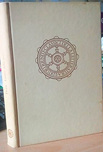 Lettere dalla terra. Twain. Editori Riuniti 1964