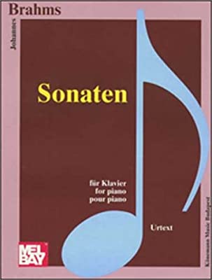 Johannes Brahms: Sonate per piano, Urtext (spartito)