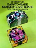 Easy to make stained glass boxes with templates. Ed Sibbett